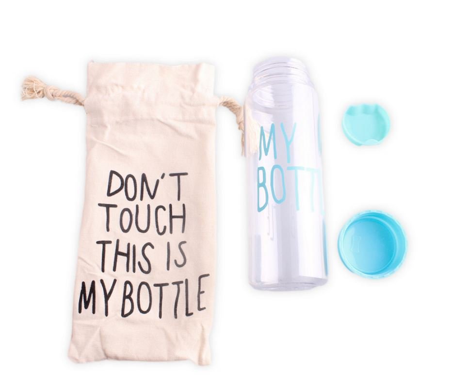 Бутылка для воды "MY BOTTLE"  Голубая