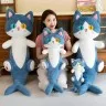 Игрушка-Подушка Кот-акула косплей, 50-135см   
