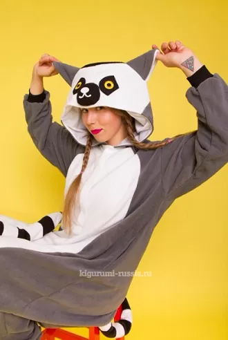 Кигуруми Лемур король Джулиан "ORIGINAL design"