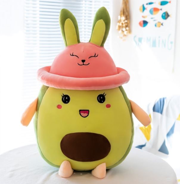 Игрушка-подушка Авокадо в шляпе, 60см