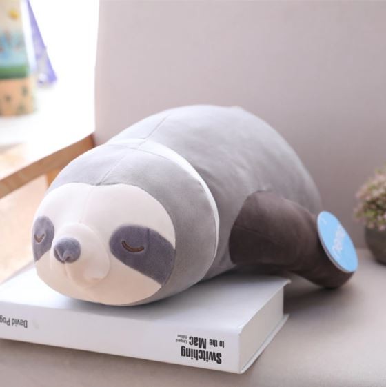 Плюшевая игрушка-подушка Ленивец