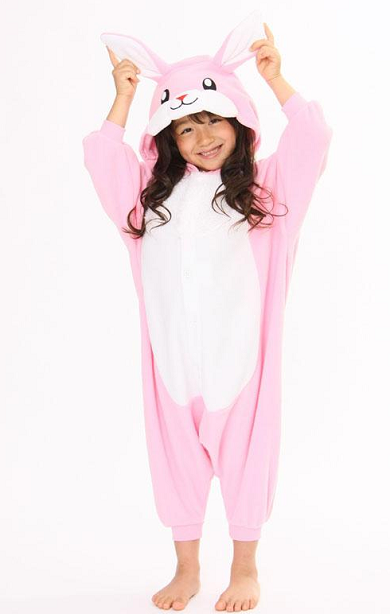 Кигуруми Кролик розовый "ORIGINAL design" детский
