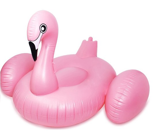 Надувной матрас фламинго большой