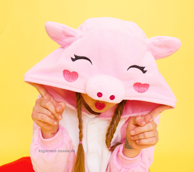 Кигуруми Свинка розовая "ORIGINAL design"