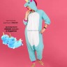 Кигуруми Единорог  голубой (Magic pony) "ORIGINAL design" + ТАПКИ