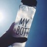 Бутылка для воды "MY BOTTLE"  Черная